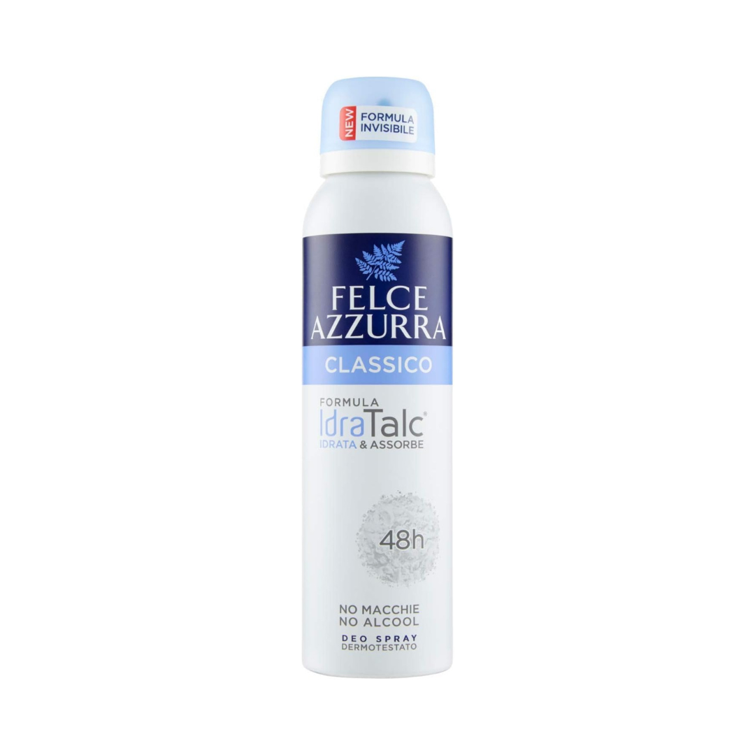 Felce Azzurra Classico Deodorante Spray – Formula IdraTalc® per una Freschezza Senza Tempo