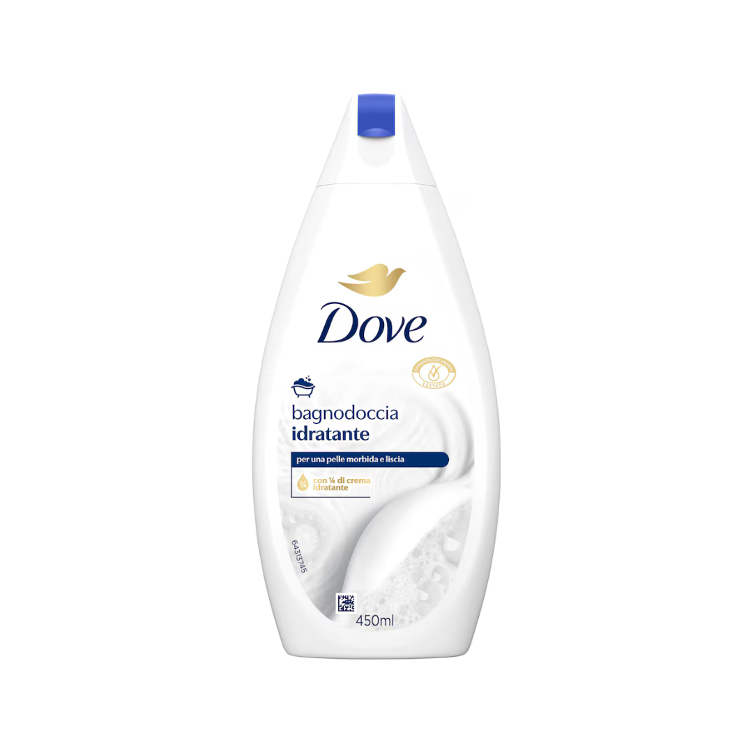 🕊️ DOVE BAGNO DOCCIA IDRATANTE – NUTRIMENTO E MORBIDEZZA AD OGNI DOCCIA 🕊️