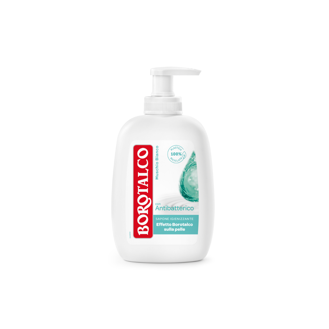 Borotalco Antibatterico - Sapone Igienizzante con Muschio Bianco 🧼✨