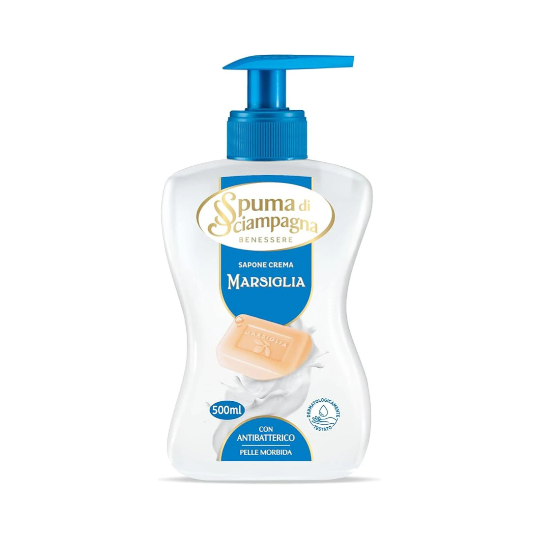 Spuma di Sciampagna - Sapone Crema Marsiglia 500ml 🧼✨