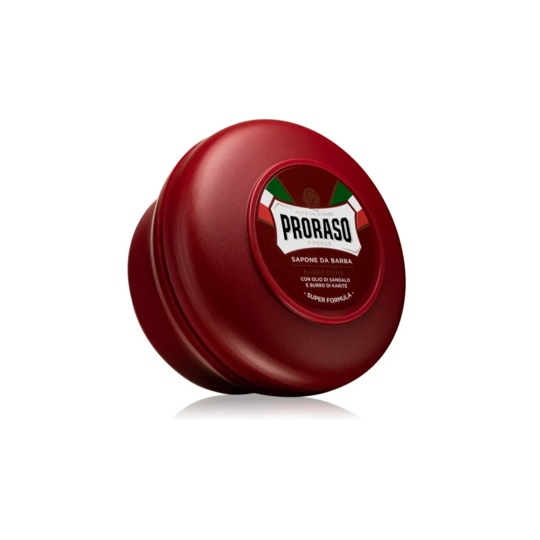 Proraso Sapone da Barba Barbe Dure con Olio di Sandalo e Burro di Karité  🪒