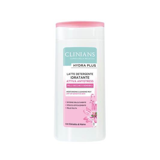 Clinians Hydra Plus - Latte Detergente Idratante Attiva Antistress 🌸