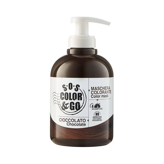 S.O.S Color & Go Maschera Colorante – Cioccolato (300ml)