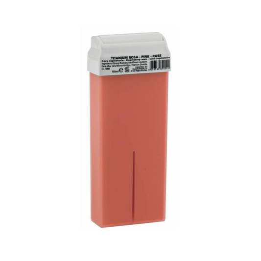 Cera Depilatoria al Titanio Rosa – Rullo