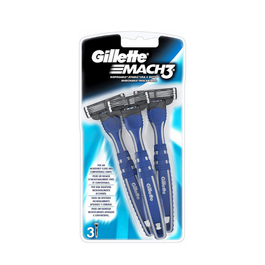 Gillette Mach3 Usa e Getta – 3 Rasoi