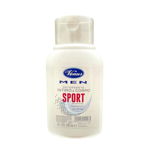 Venus Men Detergente Intimo & Corpo Sport - 200ml 🏃‍♂️🔥