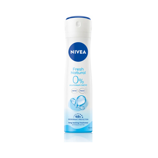 NIVEA Fresh Natural Deodorante Spray – Freschezza Naturale e Protezione 48h