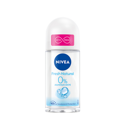 🌿 NIVEA FRESH NATURAL ROLL-ON - FRESCHEZZA NATURALE E DELICATA SENZA ALLUMINIO! 🌿