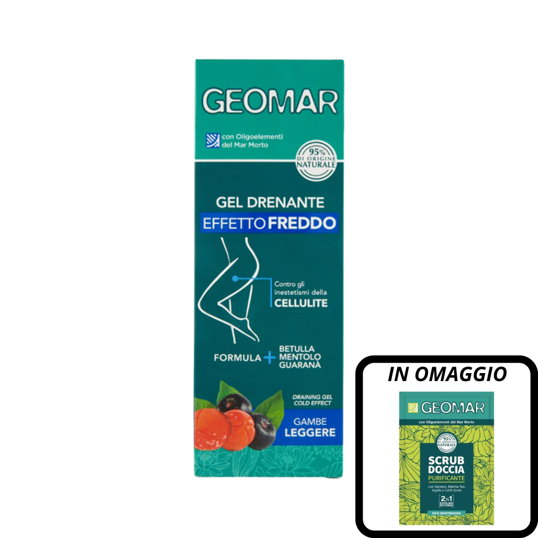 🌿 GEOMAR GEL DRENANTE EFFETTO FREDDO – 200 ml