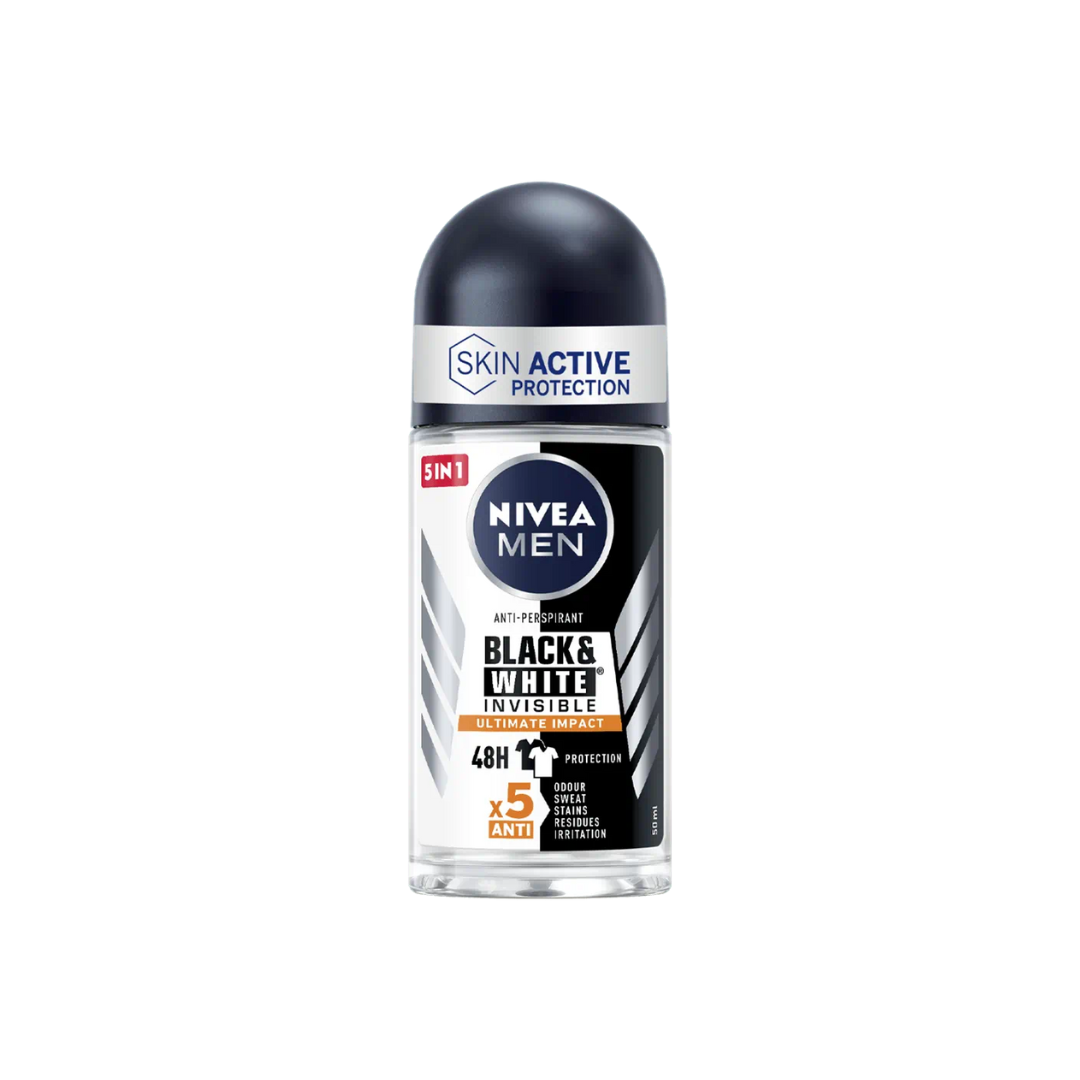 🖤 NIVEA MEN BLACK & WHITE INVISIBLE ULTIMATE IMPACT – PROTEZIONE A LUNGA DURATA SENZA MACCHIE! 🚀