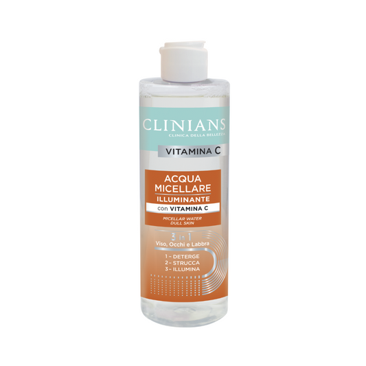 Clinians Acqua Micellare Illuminante con Vitamina C - 400 ml