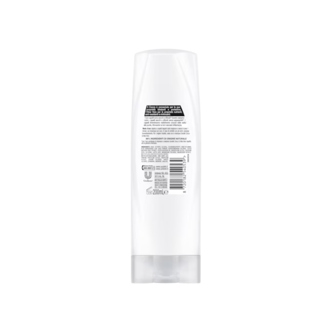🥥 Sunsilk Balsamo Cocco e Aloe Vera – Idratazione e Morbidezza (200 ml) 🥥