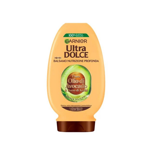 Garnier Ultra Dolce Olio di Avocado & Burro di Karité - Balsamo Ultra Nutriente