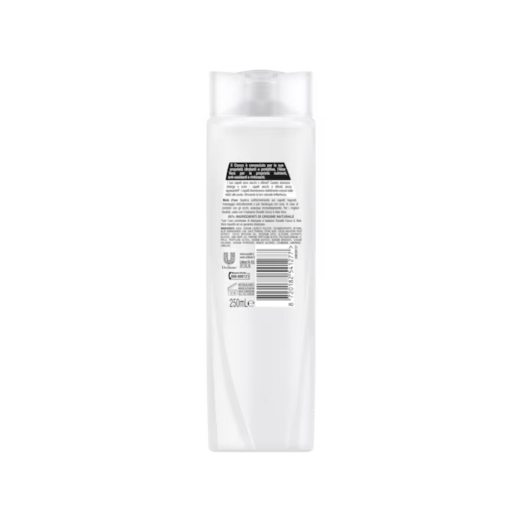 🥥 Sunsilk Shampoo Cocco e Aloe Vera Naturale - 250ml 🥥