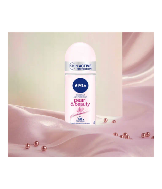 🌸 NIVEA PEARL & BEAUTY ROLL-ON - PROTEZIONE E FEMMINILITÀ PER ASCELLE MORBIDE E LUMINOSE! ✨