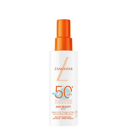 🧒 Lancaster Sun Beauty Kids – Spray Latte Solare Viso & Corpo SPF 50+ (150ml)