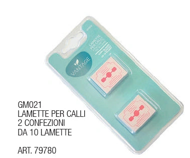 🦶 Lamette per Calli VANTAGE GM021 – Precisione per Piedi Leggeri