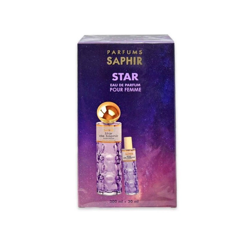 Parfums Saphir – Star de Saphir Eau de Parfum Pour Femme (Cofanetto 200 ml + 30 ml)