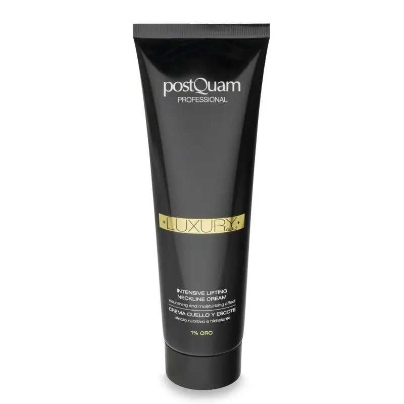 ✨ PostQuam Luxury Gold – Intensive Lifting Neckline Cream Crema Lifting Collo e Décolleté – con 1% di Oro – 75 ml