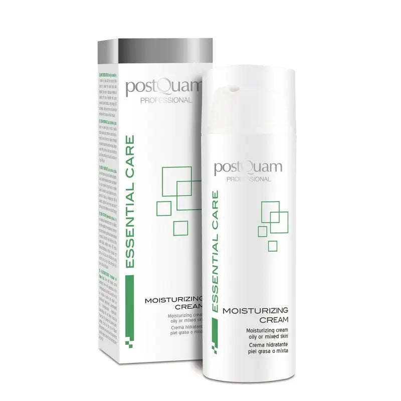🌿 PostQuam Essential Care – Moisturizing Cream Crema Idratante Viso – Pelli Miste o Grasse – 50 ml