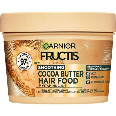 Garnier Fructis Hair Food Cocoa Butter - Maschera Lisciante 400 ml