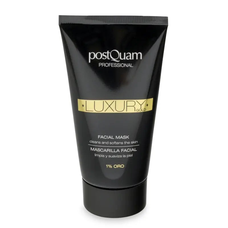 ✨ PostQuam Luxury Gold – Maschera Viso Facial Mask con 1% di Oro – 75 ml