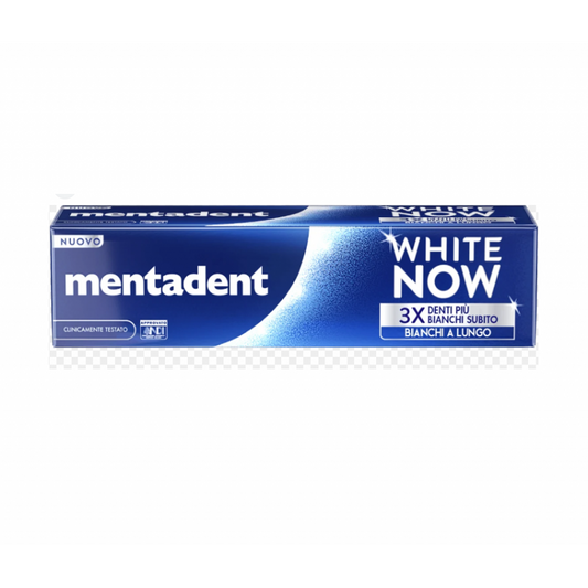 Mentadent White Now – Dentifricio Sbiancante Istantaneo 75ml