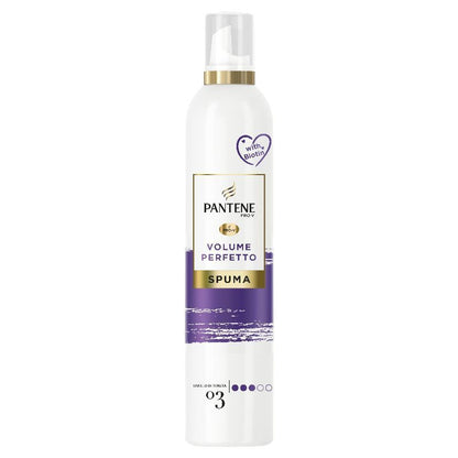💜 Pantene Pro-V Volume Perfetto Spuma con Biotina – Tenuta 3/5 – Volume Naturale & Definizione