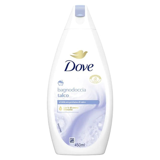 🛁 Dove Bagnodoccia Talco – 450 ml