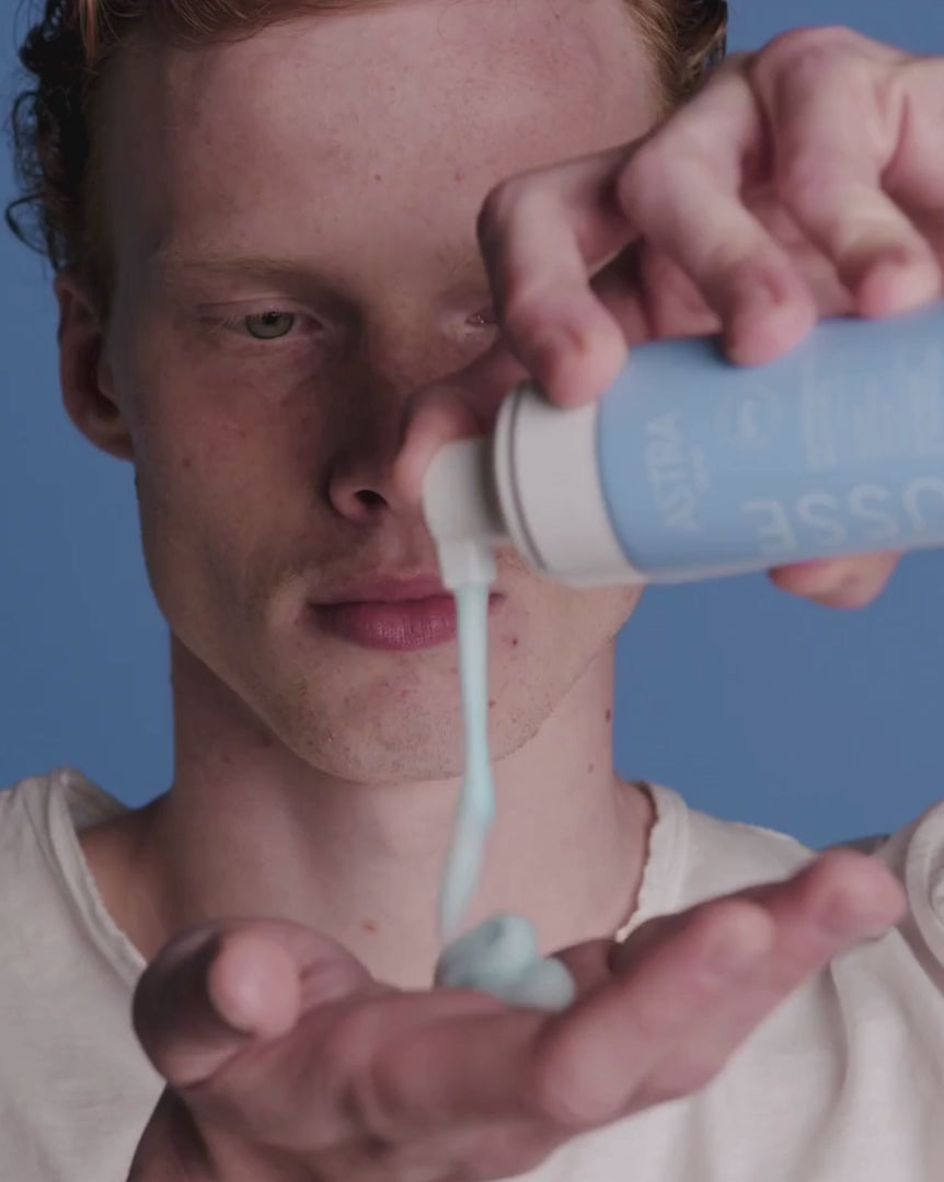 Astra Skin Mousse Detergente Viso 💙✨