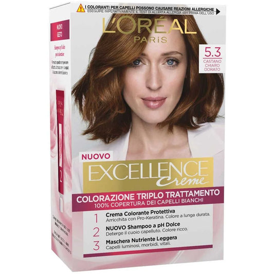 L’Oréal Paris Excellence Crème 5.3 – Castano Chiaro Dorato