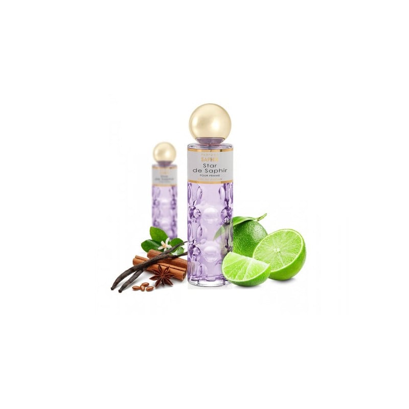Parfums Saphir – Star de Saphir Eau de Parfum Pour Femme (Cofanetto 200 ml + 30 ml)