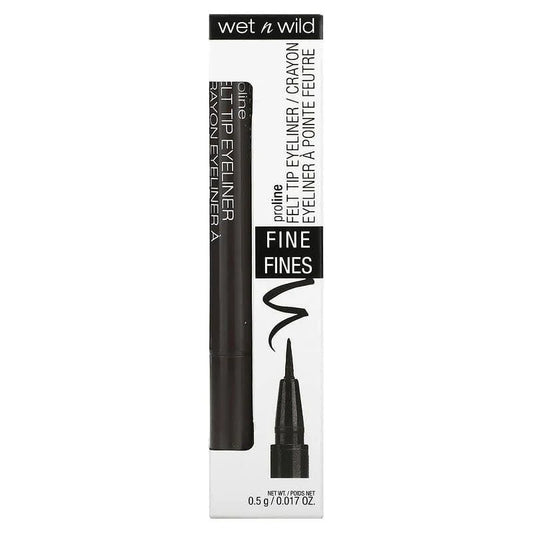 ✒️ Wet n Wild ProLine Felt Tip Eyeliner – Punta Ultra Fina