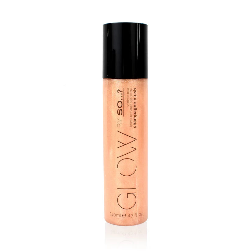 ✨ So...? Glow Champagne Blush – Body Mist Illuminante (140 ml) ✨