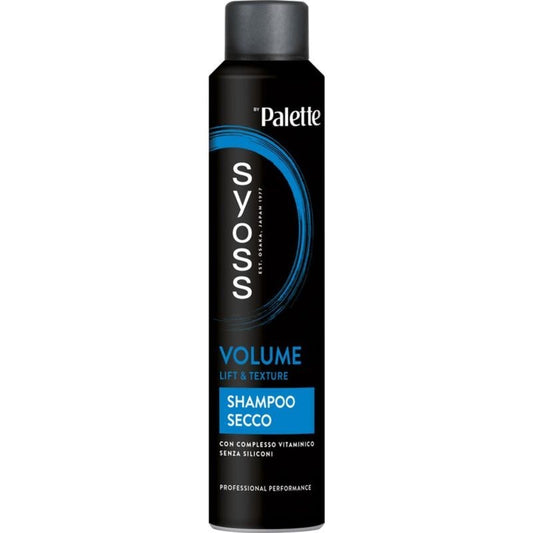 🖤 SYOSS Shampoo Secco Volume – Effetto “capelli appena lavati”, senza lavare!
