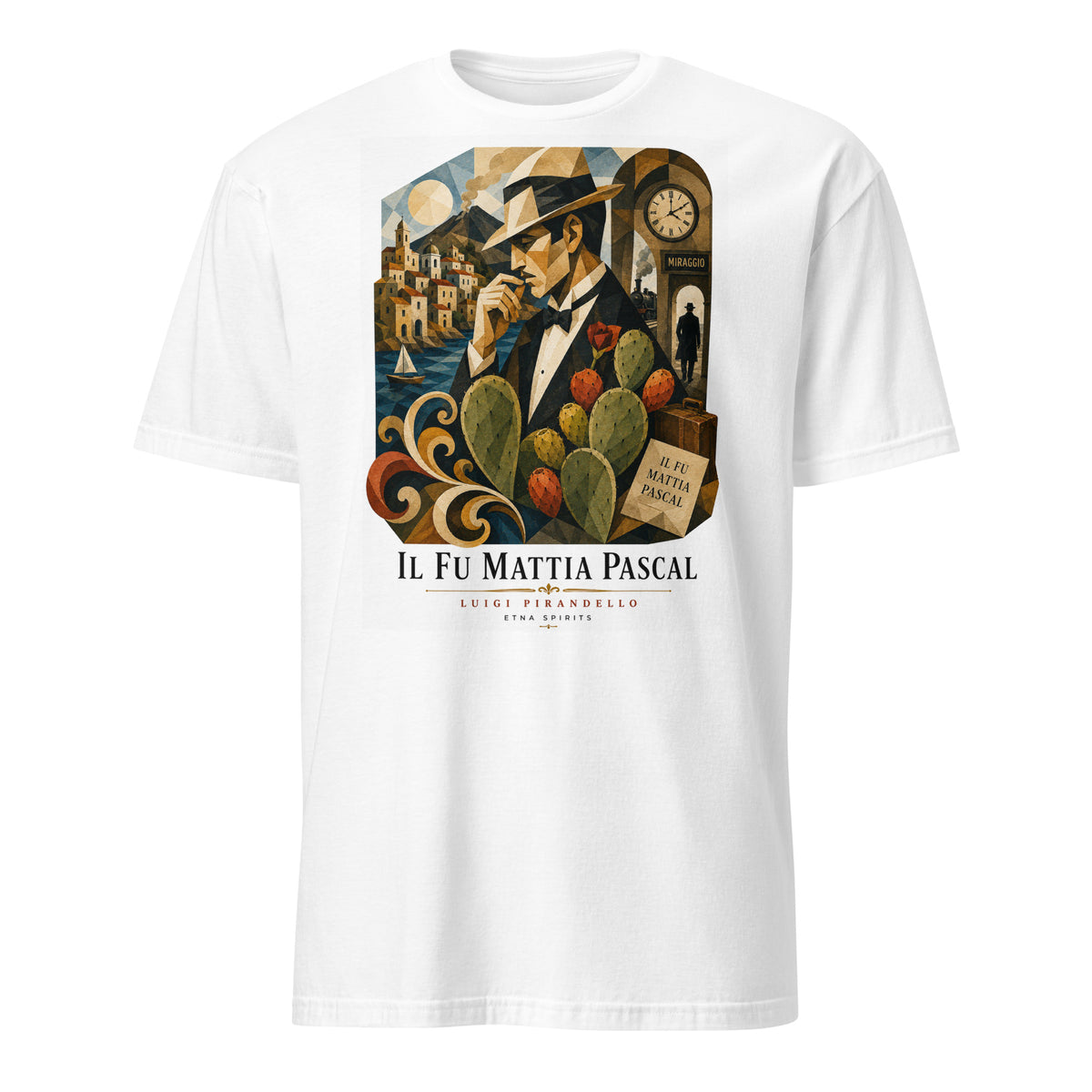 Il fu Mattia Pascal T-shirt Etna Spirits