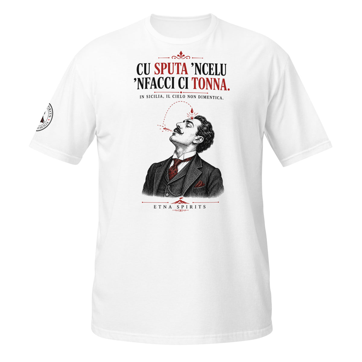 T-shirt Cu sputa ncelu nfacci ci tonna