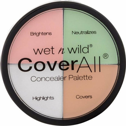🎯 CoverAll Concealer Palette – Wet n Wild