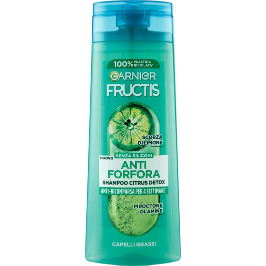 🍋 GARNIER FRUCTIS ANTI FORFORA CITRUS DETOX – SHAMPOO PURIFICANTE 🍋